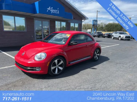 Red 2012 Volkswagen Beetle 2.0 TSi for sale in Chambersburg, PA