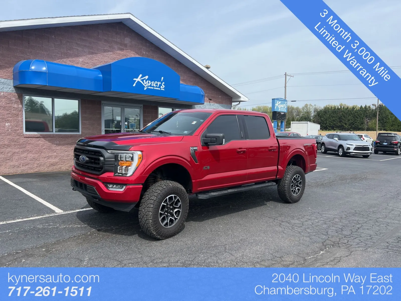 Blue 2021 Ford F-150 XLT for sale in Chambersburg, PA