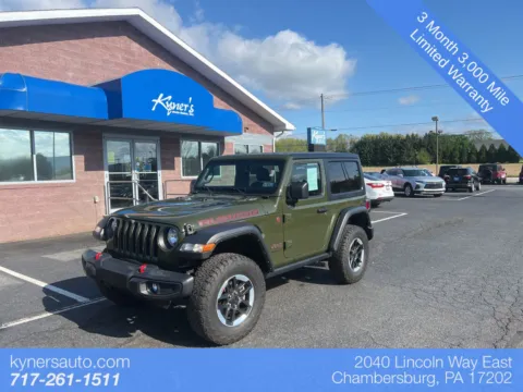 Green 2022 Jeep Wrangler Rubicon for sale in Chambersburg, PA