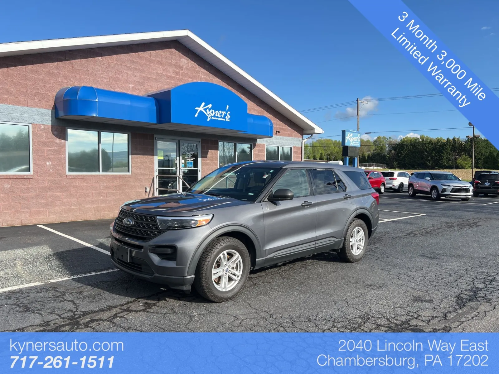 Gray 2022 Ford Explorer for sale in Chambersburg, PA