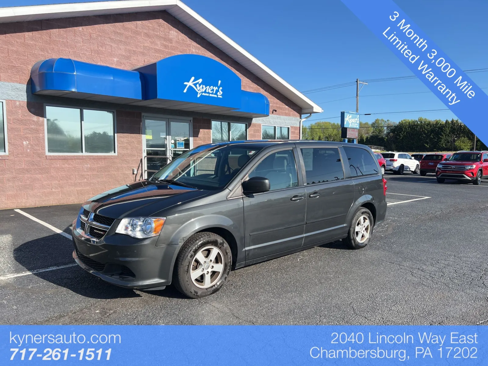 Gray 2012 Dodge Grand Caravan SE/AVP for sale in Chambersburg, PA