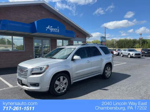 Silver 2014 GMC Acadia Denali for sale in Chambersburg, PA