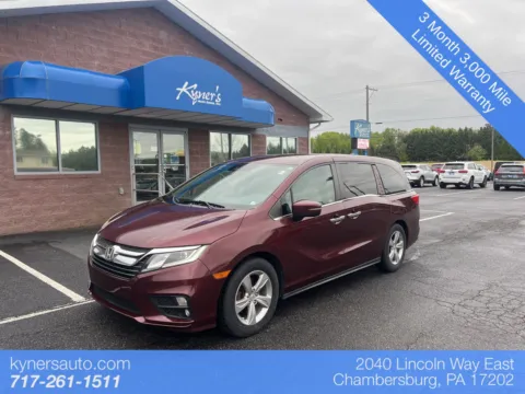 Red 2018 Honda Odyssey EX for sale in Chambersburg, PA