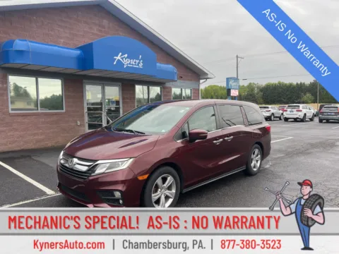 Red 2018 Honda Odyssey EX for sale in Chambersburg, PA