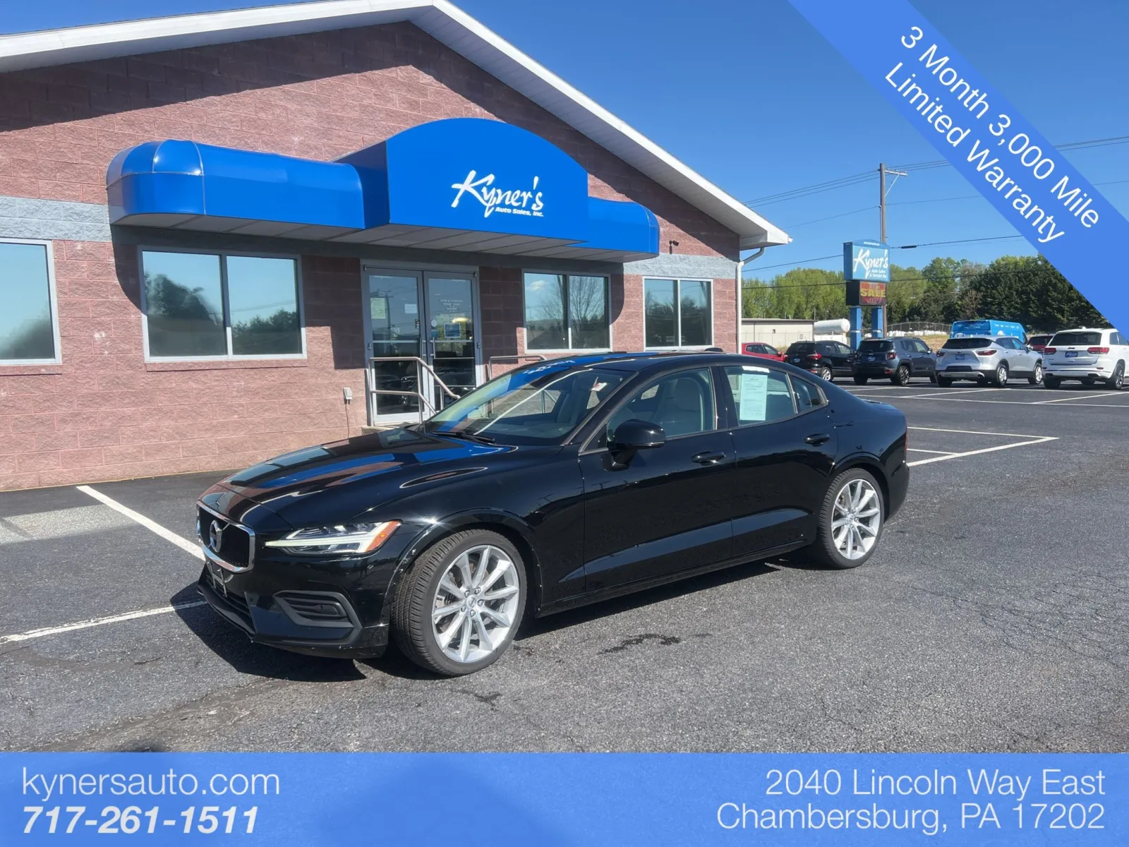 Black 2020 Volvo S60 T6 Momentum for sale in Chambersburg, PA