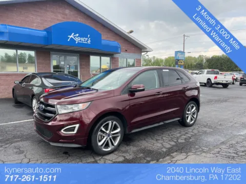 Red 2017 Ford Edge Sport for sale in Chambersburg, PA