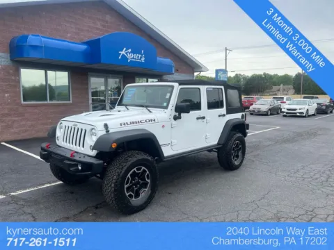 White 2016 Jeep Wrangler Unlimited Rubicon for sale in Chambersburg, PA