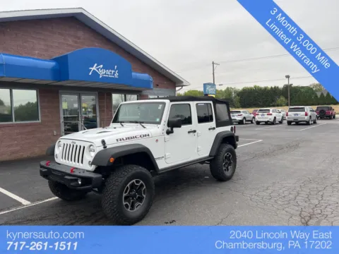 White 2016 Jeep Wrangler Unlimited Rubicon for sale in Chambersburg, PA