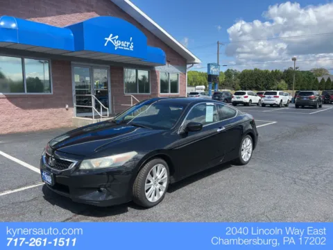 Black 2010 Honda Accord EX-L for sale in Chambersburg, PA