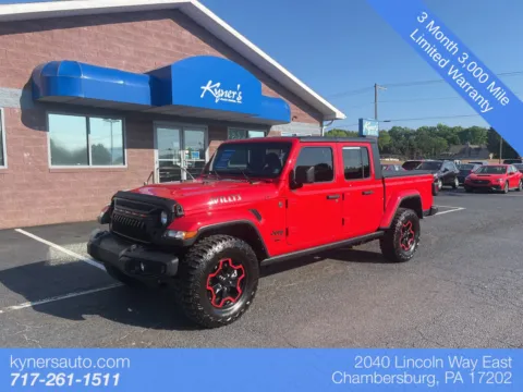 Red 2022 Jeep Gladiator Willys for sale in Chambersburg, PA
