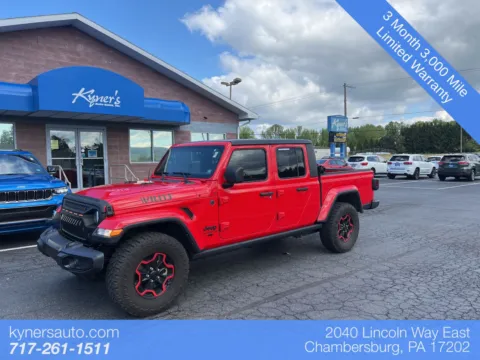 Red 2022 Jeep Gladiator Willys for sale in Chambersburg, PA