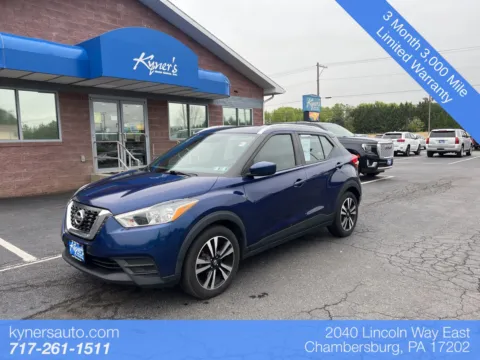 Blue 2019 Nissan Kicks SV for sale in Chambersburg, PA