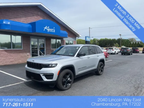 Silver 2025 Jeep Grand Cherokee Limited for sale in Chambersburg, PA
