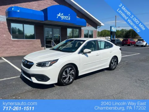 White 2022 Subaru Legacy Premium for sale in Chambersburg, PA