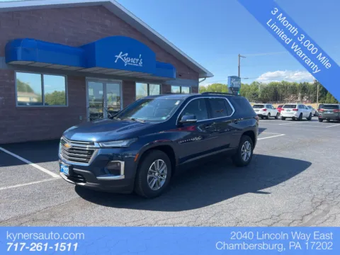 Blue 2023 Chevrolet Traverse LT Leather for sale in Chambersburg, PA