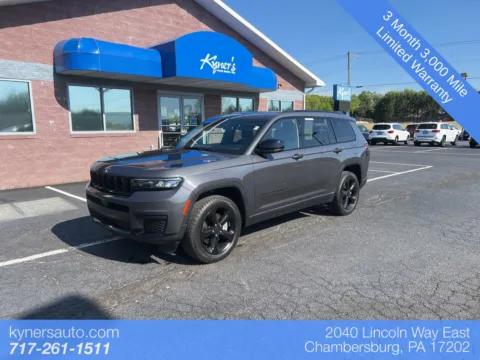 Gray 2021 Jeep Grand Cherokee L Altitude for sale in Chambersburg, PA