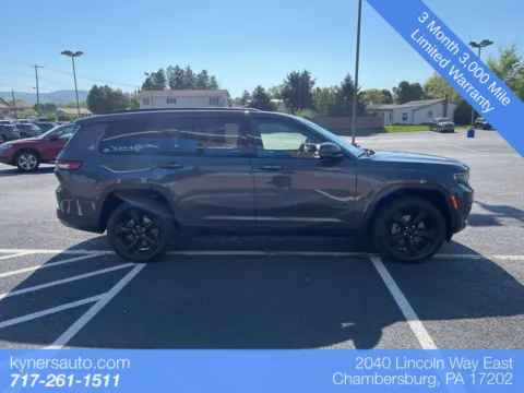 Gray 2021 Jeep Grand Cherokee L Altitude for sale in Chambersburg, PA