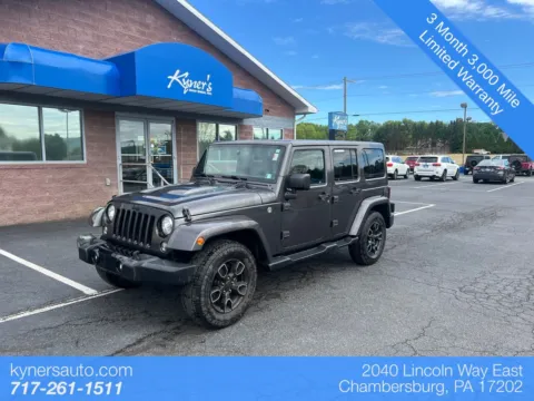 Gray 2018 Jeep Wrangler JK Unlimited Altitude for sale in Chambersburg, PA