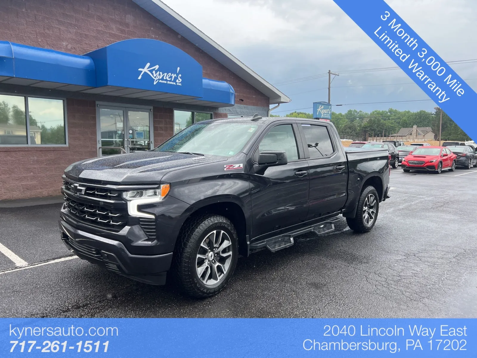 Gray 2024 Chevrolet Silverado 1500 RST for sale in Chambersburg, PA