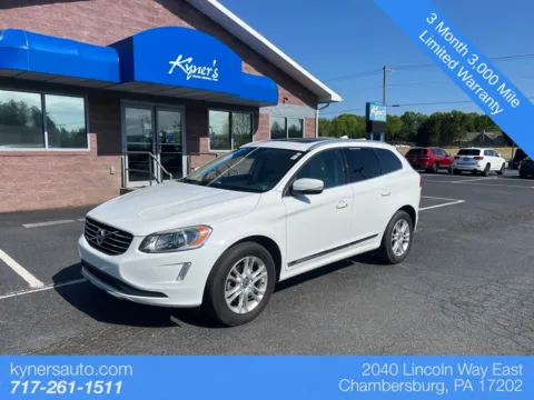 White 2016 Volvo XC60 T5 Premier for sale in Chambersburg, PA
