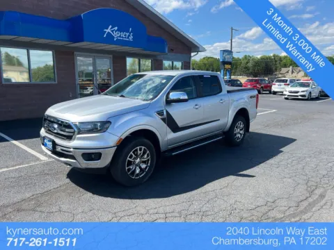 Silver 2019 Ford Ranger Lariat for sale in Chambersburg, PA
