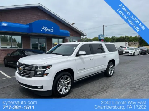 White 2020 Chevrolet Suburban Premier for sale in Chambersburg, PA