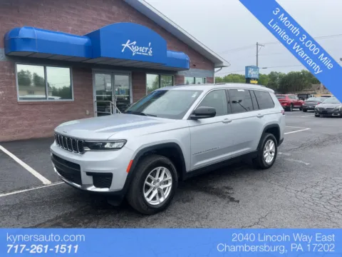 Silver 2022 Jeep Grand Cherokee L Laredo for sale in Chambersburg, PA