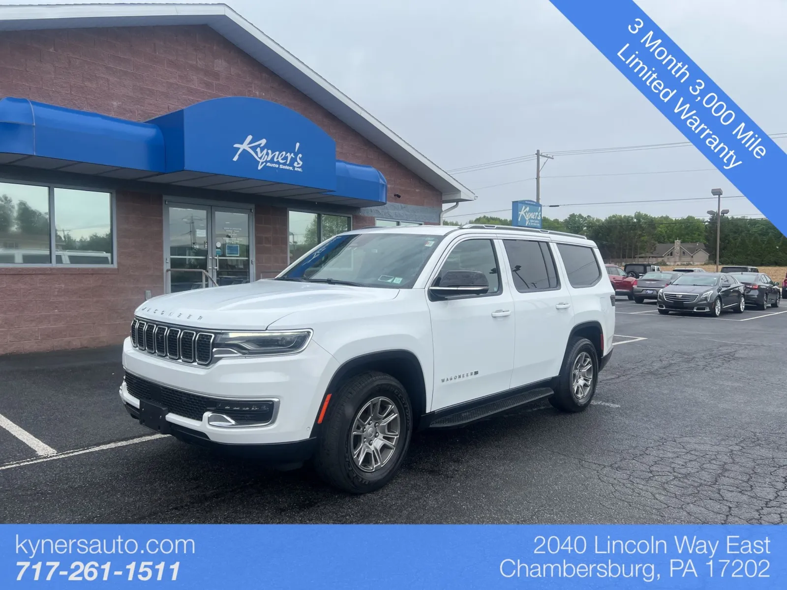 White 2023 Jeep Wagoneer for sale in Chambersburg, PA