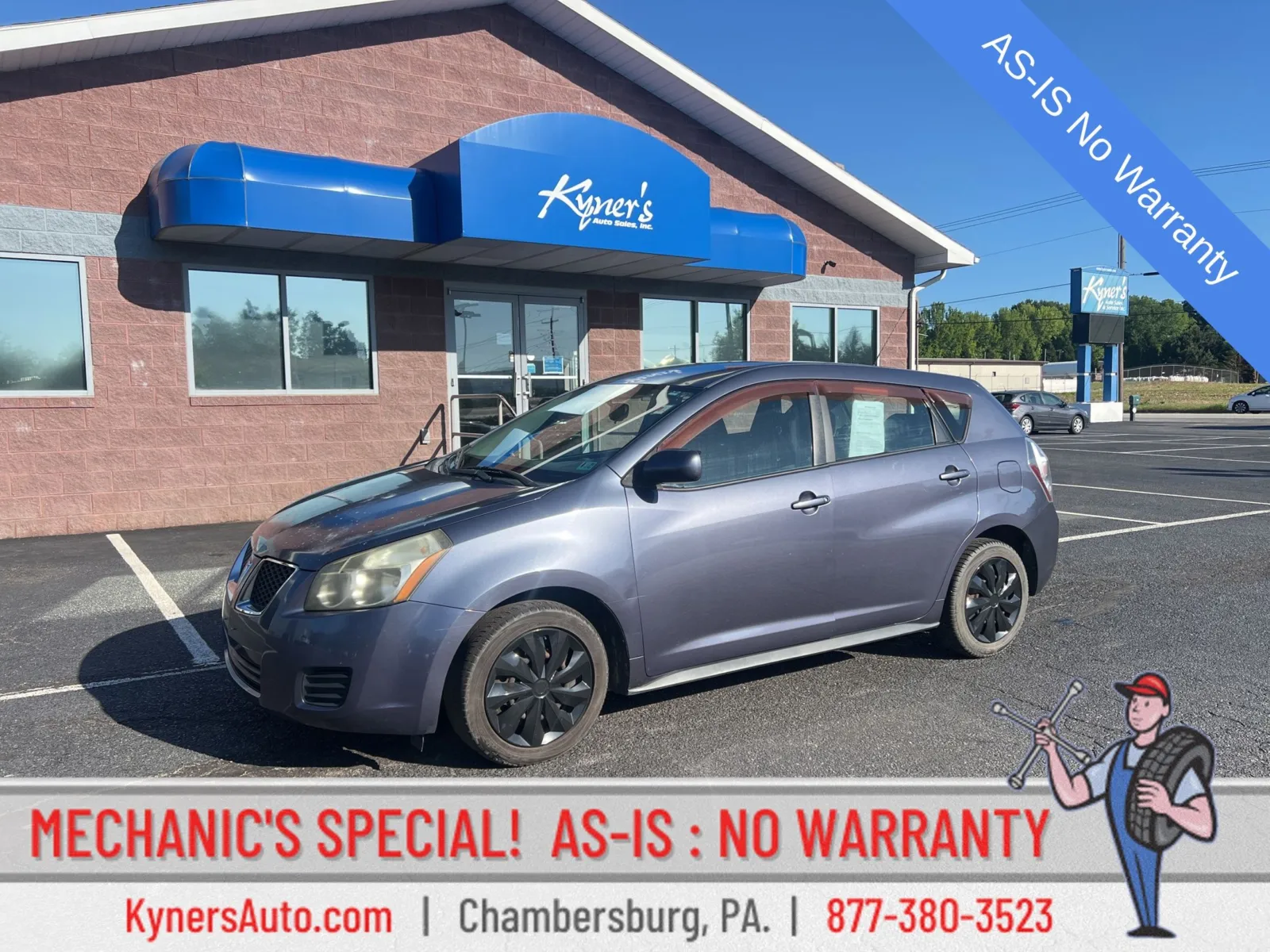 Blue 2009 Pontiac Vibe for sale in Chambersburg, PA