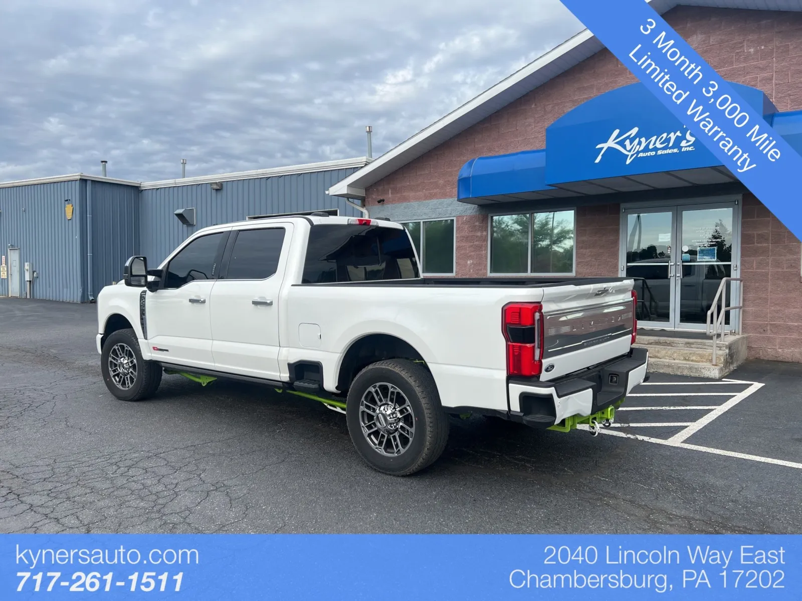White 2024 Ford F-250SD Limited for sale in Chambersburg, PA
