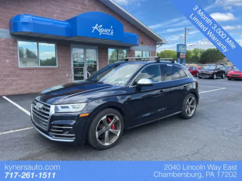 Blue 2018 Audi SQ5 3.0T Prestige for sale in Chambersburg, PA