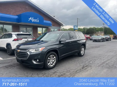 Gray 2019 Chevrolet Traverse 3LT for sale in Chambersburg, PA