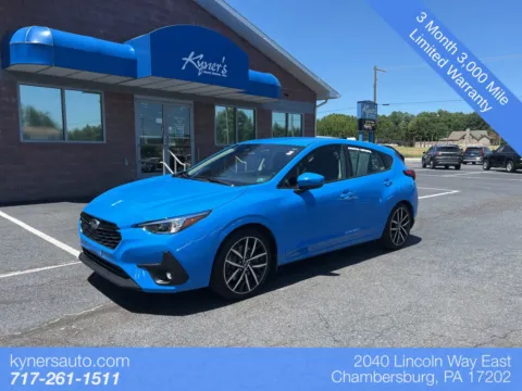 Blue 2024 Subaru Impreza Sport for sale in Chambersburg, PA