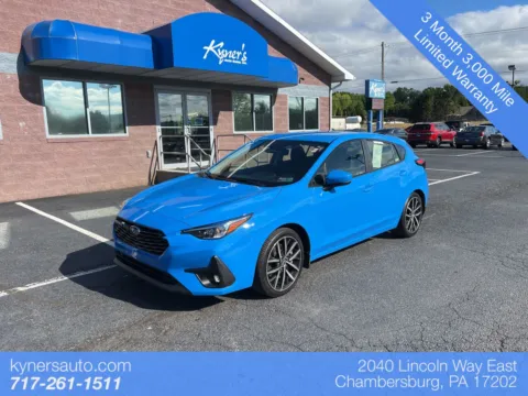Blue 2024 Subaru Impreza Sport for sale in Chambersburg, PA