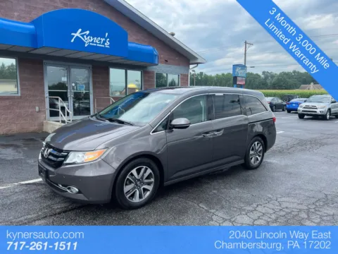 Gray 2016 Honda Odyssey Touring Elite for sale in Chambersburg, PA
