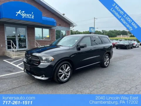 Black 2013 Dodge Durango R/T for sale in Chambersburg, PA