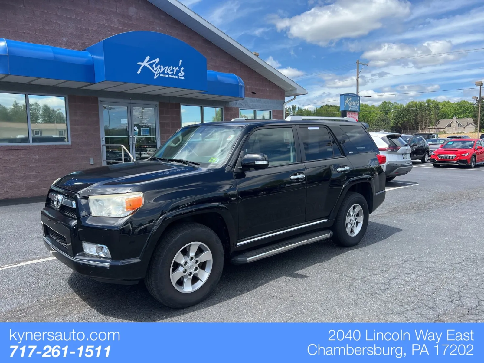 Black 2010 Toyota 4Runner for sale in Chambersburg, PA