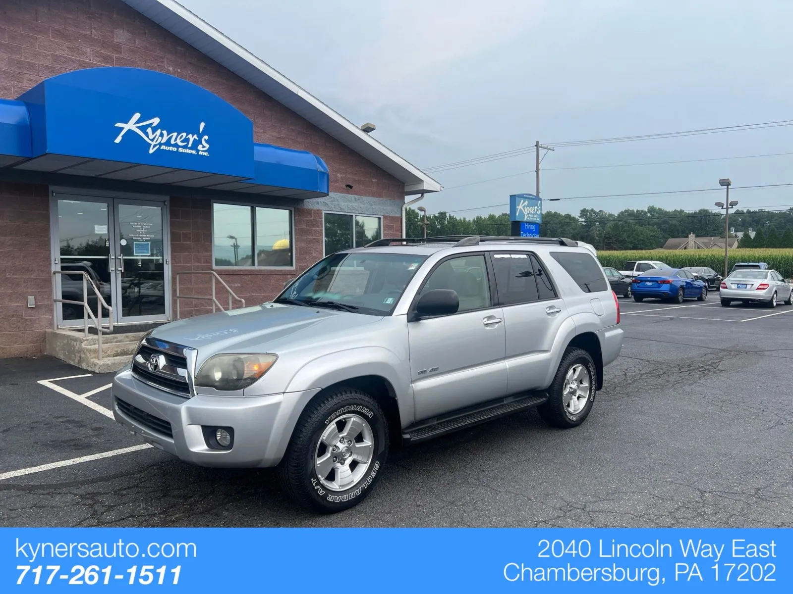 Silver 2008 Toyota 4Runner Sport for sale in Chambersburg, PA