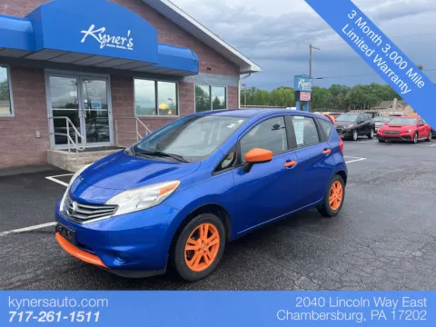 Blue 2015 Nissan Versa Note SV for sale in Chambersburg, PA