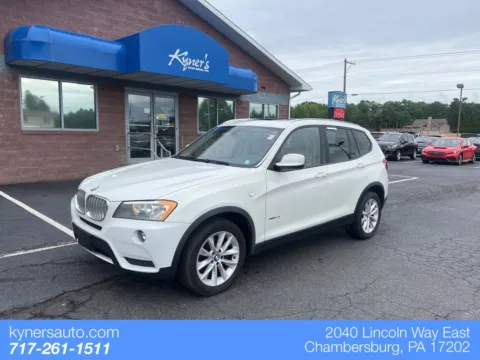 White 2014 BMW X3 xDrive28i for sale in Chambersburg, PA