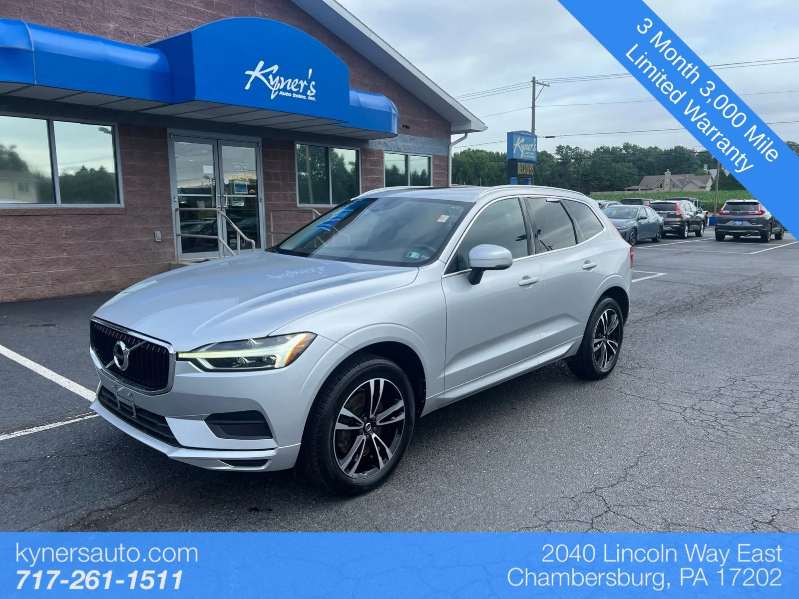 Silver 2020 Volvo XC60 T6 Momentum for sale in Chambersburg, PA