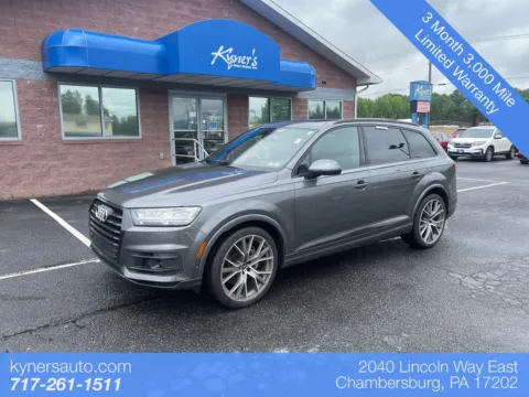 Gray 2019 Audi Q7 55 Prestige for sale in Chambersburg, PA