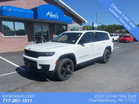 White 2023 Jeep Grand Cherokee L Altitude for sale in Chambersburg, PA
