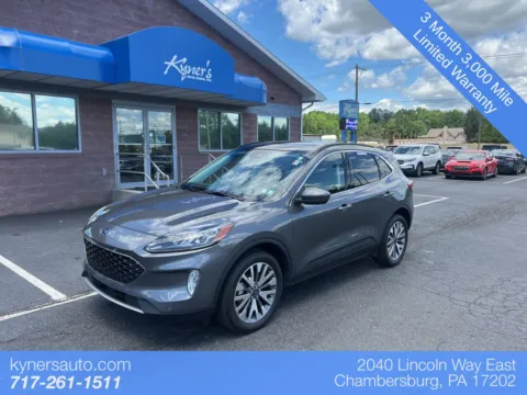 Gray 2022 Ford Escape Titanium for sale in Chambersburg, PA
