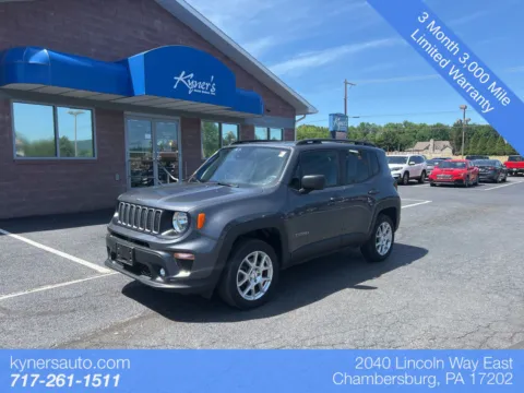 Gray 2022 Jeep Renegade Latitude for sale in Chambersburg, PA