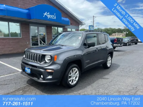 Gray 2022 Jeep Renegade Latitude for sale in Chambersburg, PA