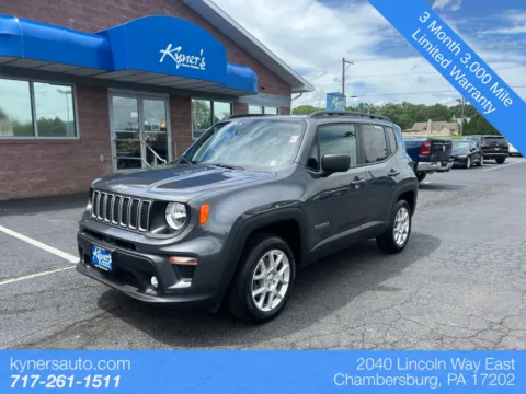 Gray 2022 Jeep Renegade Latitude for sale in Chambersburg, PA