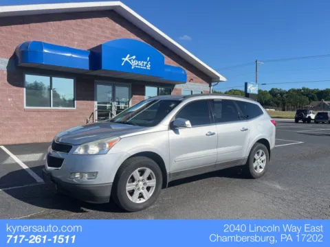 Silver 2012 Chevrolet Traverse LT for sale in Chambersburg, PA