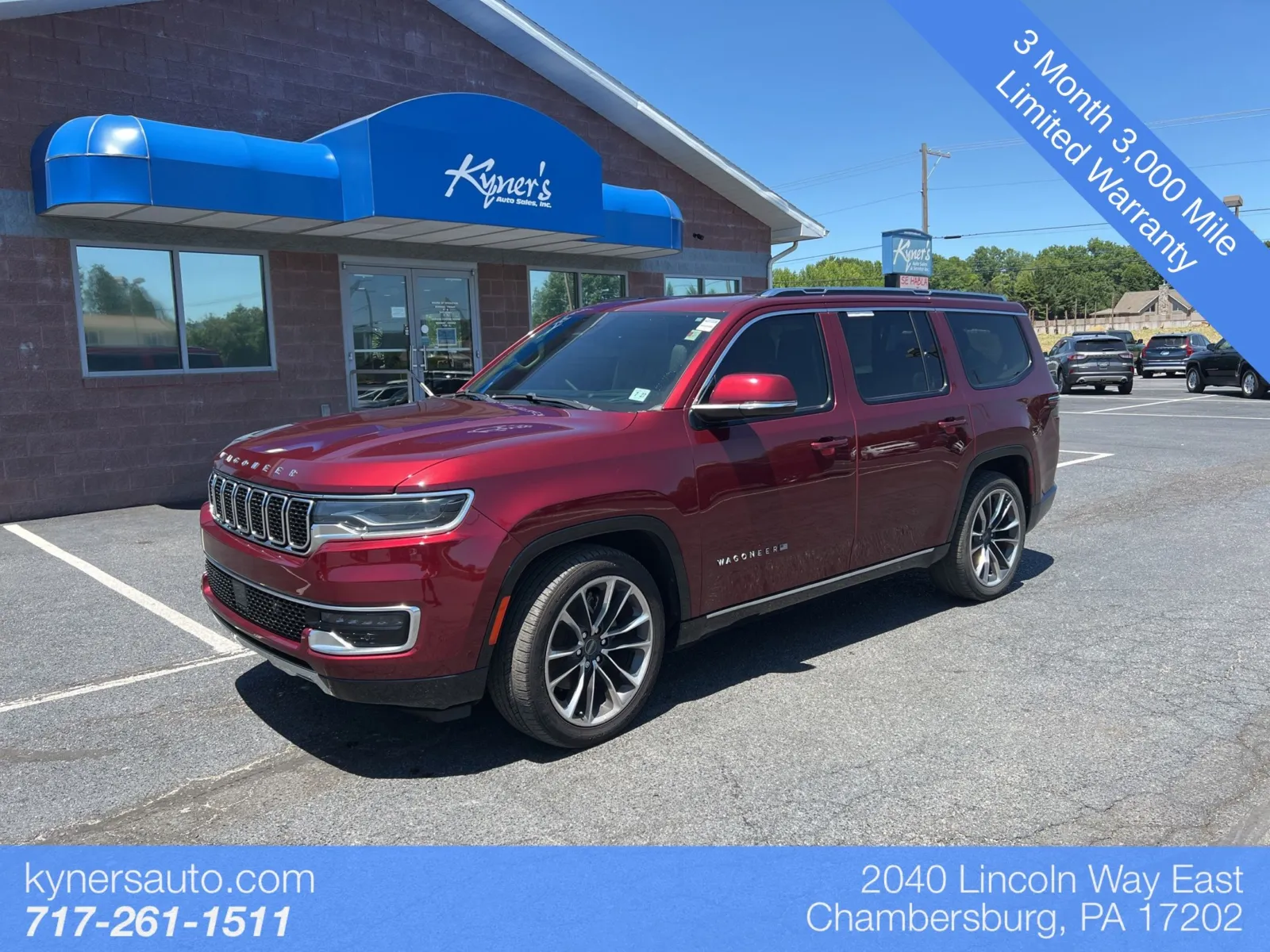 Red 2022 Jeep Wagoneer Series III for sale in Chambersburg, PA