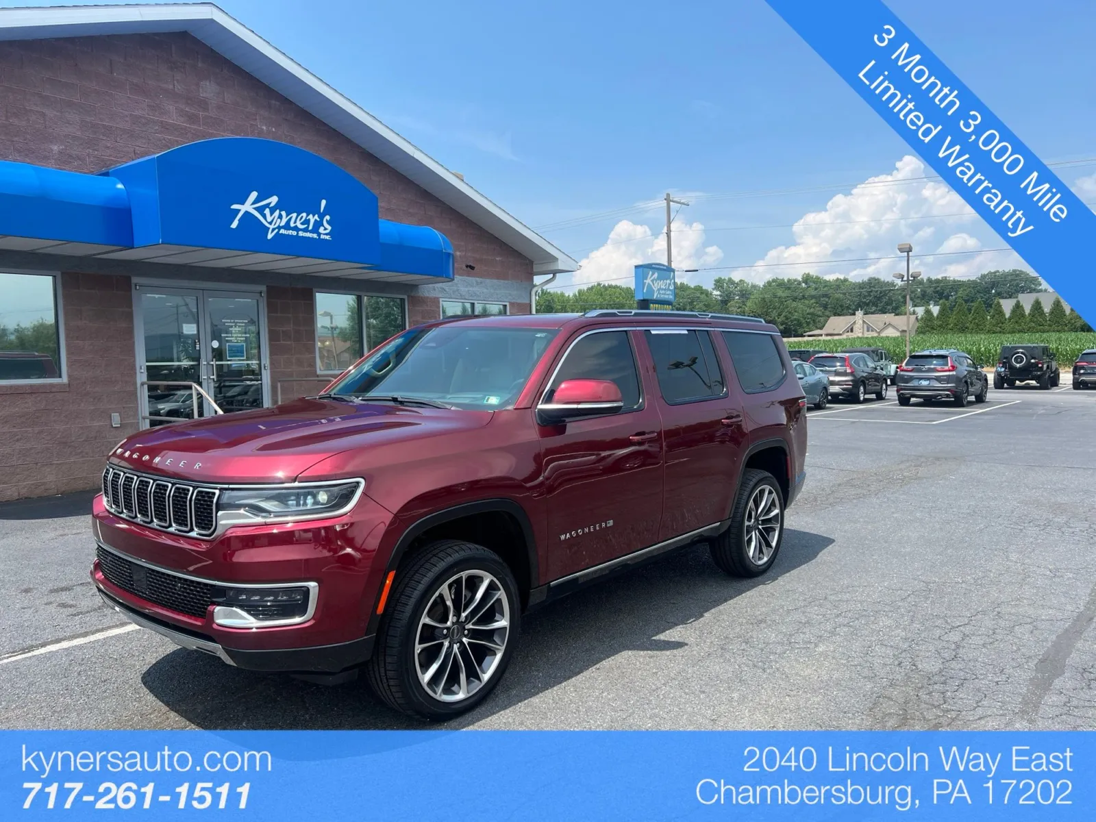 Red 2022 Jeep Wagoneer Series III for sale in Chambersburg, PA